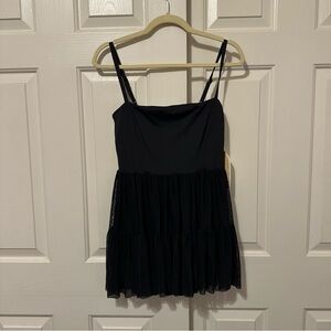 NWT Blogilates X Target Ballerina Dress Size M Black  Active Pickleball Tennis
